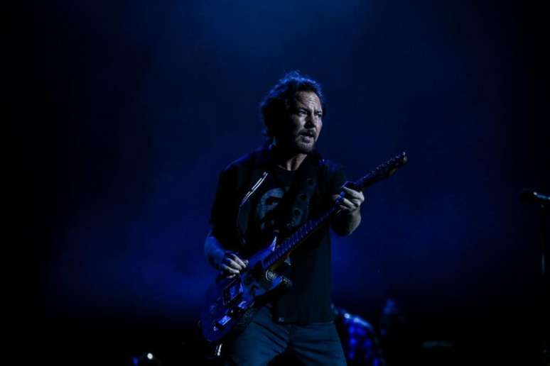 Eddie Vedder, vocalista do Pearl Jam, virá ao Brasil