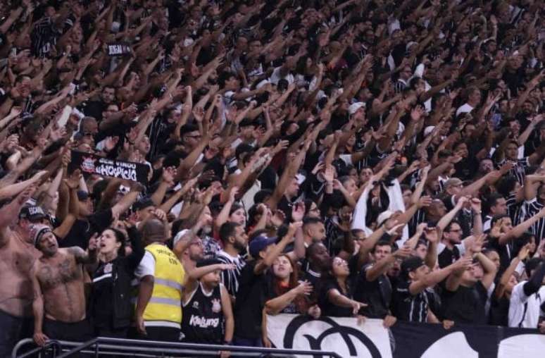 Torcida do Corinthians reclamou sobre os rumos do clube