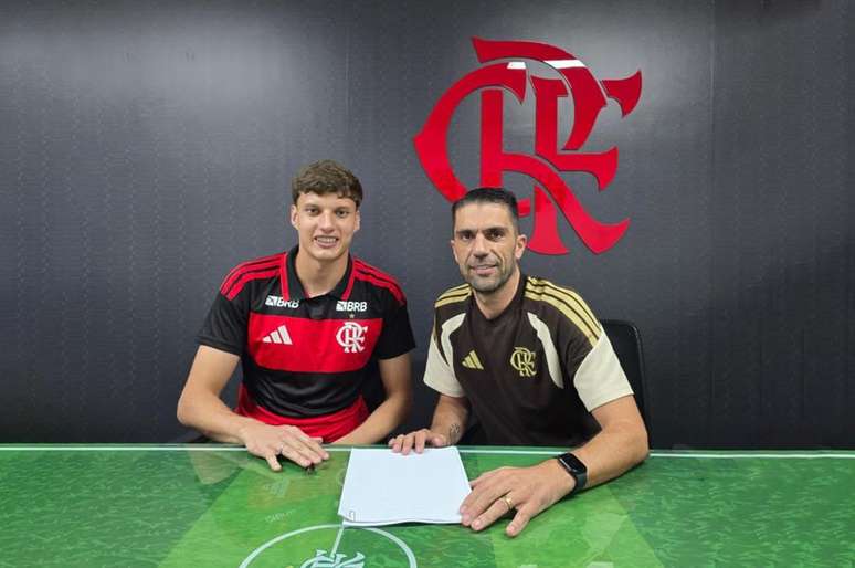 Goleiro Pedro Henrique chega por empréstimo junto ao Novorizontino – Foto Divulgação/Flamengo