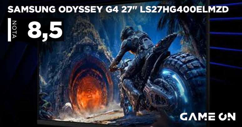 Samsung Odyssey G4 27" LS27HG400ELMZD - Nota 8,5