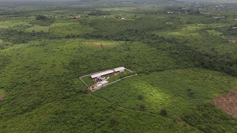 O suposto laborat&oacute;rio estava escondido de olhares indiscretos