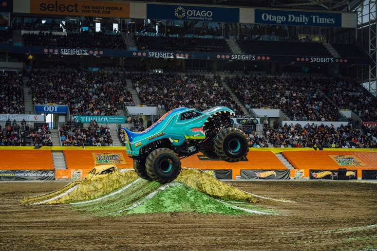 Arena PE recebe turn&ecirc; mundial Hot Wheels Monster Trucks Live pela 1&ordf; vez