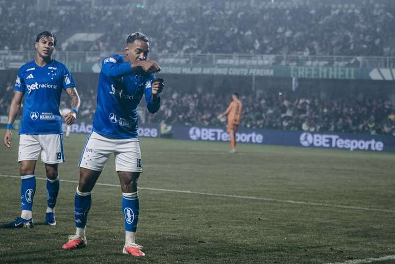 Cruzeiro venceu o Coritiba por 1 a 0, fora de casa, pelo Brasileir&atilde;o &ndash;