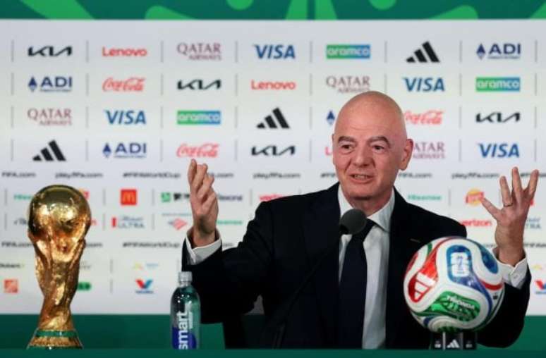 Presidente da Fifa durante a Copa do Mundo –