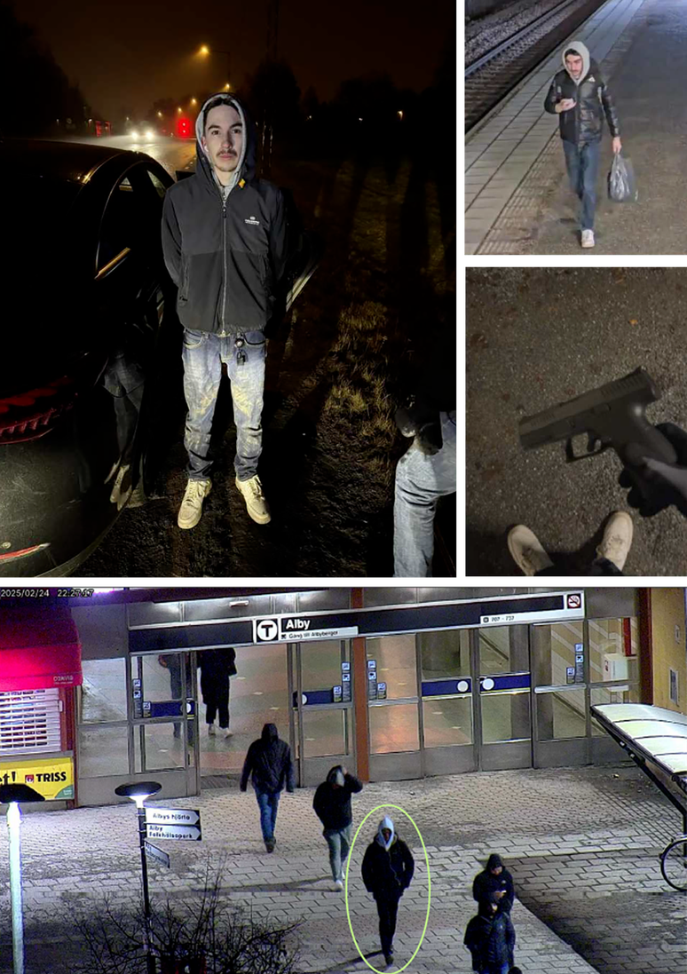 Atilla Azimov, visto em imagens de c&acirc;meras de seguran&ccedil;a, foi condenado &agrave; pris&atilde;o perp&eacute;tua pelo assassinato do homem errado
