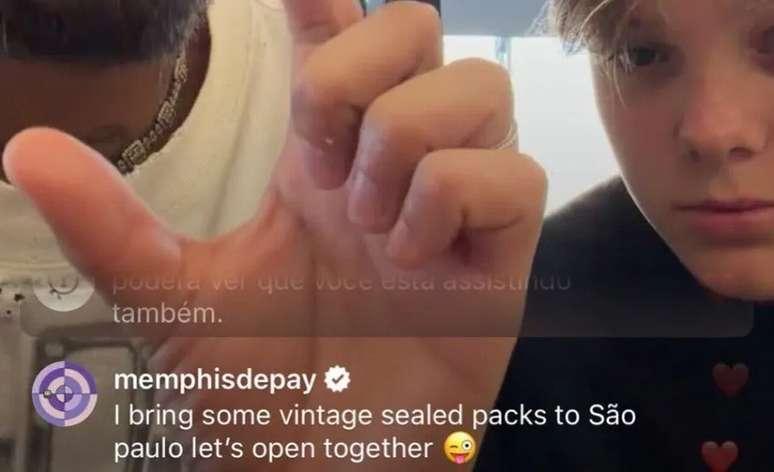 Coment&aacute;rio do atacante holand&ecirc;s movimentou a live de Neymar-