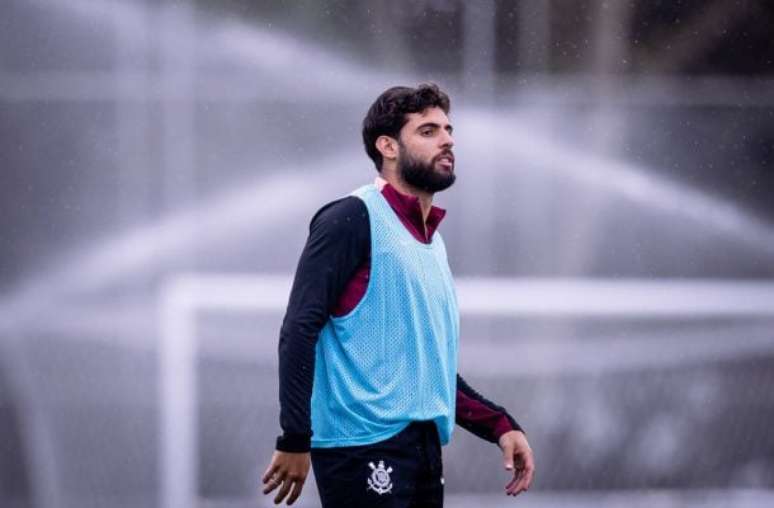 Yuri Alberto em treinamento no CT Joaquim Grava nesta temporada &mdash;