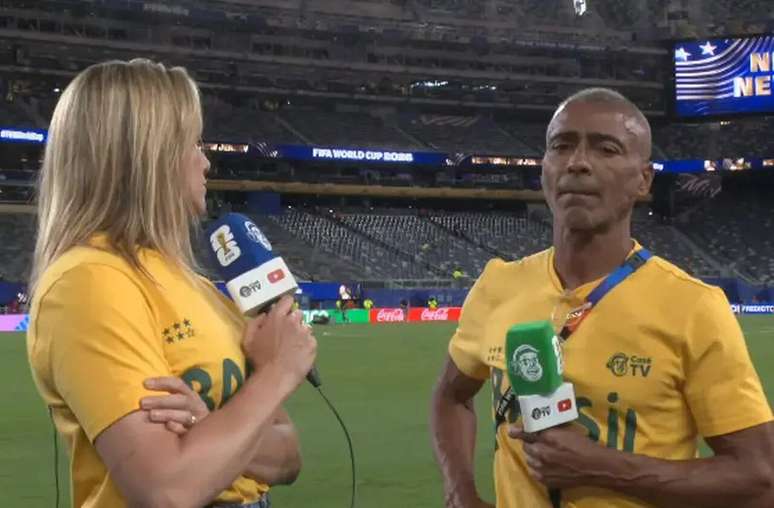 Jornalista participou da cobertura da Copa ao lado de Rom&aacute;rio &ndash;