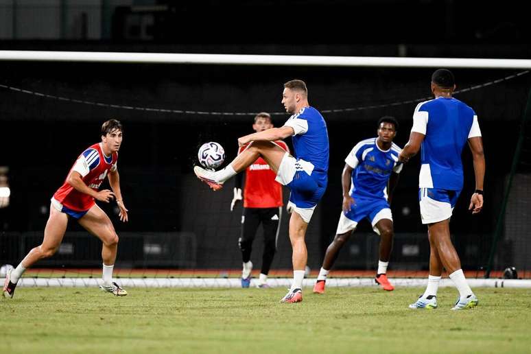 Atividade de prepara&ccedil;&atilde;o da Juventus em Hong Kong &ndash;