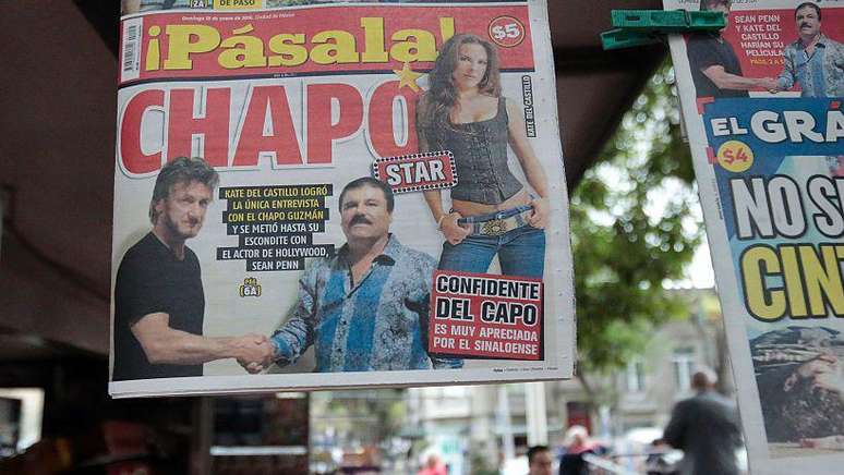 Em 2016, foi revelada uma entrevista entre 'El Chapo' e os atores Sean Penn e Kate del Castillo, realizada no fim de 2015