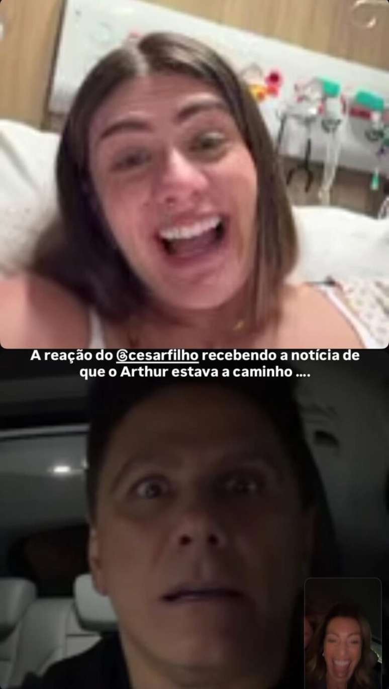 Elaine Mickely mostra rea&ccedil;&atilde;o de C&eacute;sar Filho