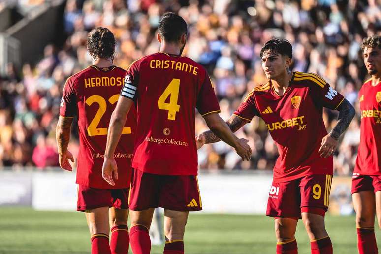 Roma chegou ao quinto amistoso durante a pr&eacute;-temporada &ndash;