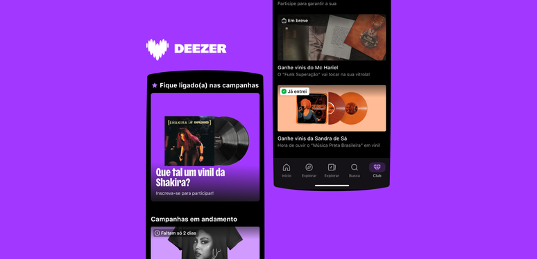 Divulga&ccedil;&atilde;o: Deezer Brasil