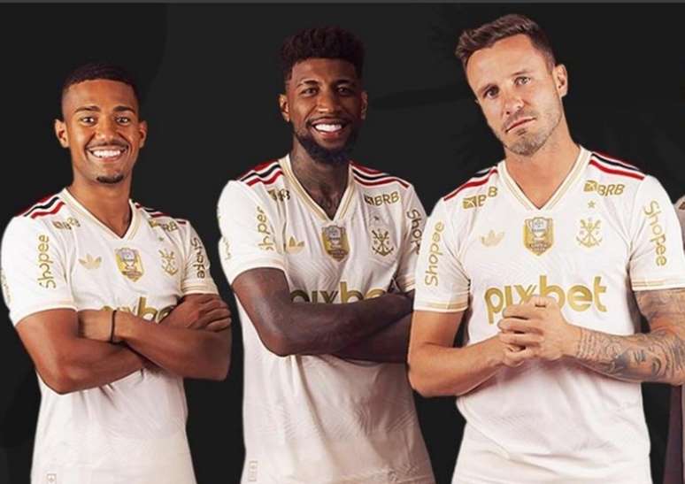 Pacot&atilde;o de refor&ccedil;os do Flamengo em julho de 2025: Samuel Lino, Emerson Royal e Sa&uacute;l &ndash;