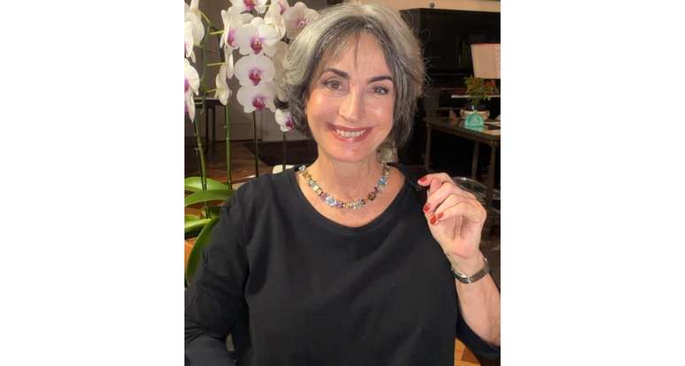 Claudia Matarazzo em imagem de seu perfil numa rede social, onde tem mais de 800 mil seguidores
