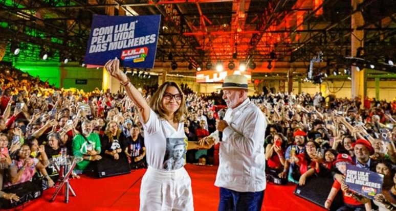 Lula vem priorizando aceno ao eleitorado feminino durante sua campanha