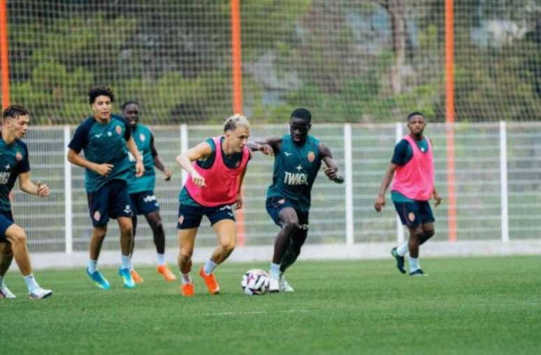 Atividade de preparação do Monaco durante a pré-temporada –