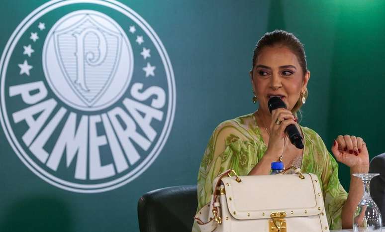 Leila Pereira, presidente do Palmeiras &ndash;