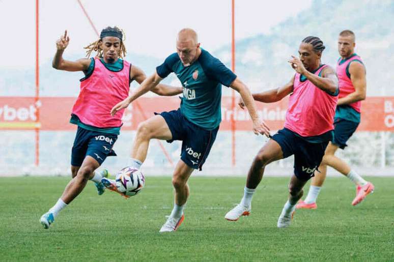 Atividade de preparação do Monaco durante a pré-temporada –