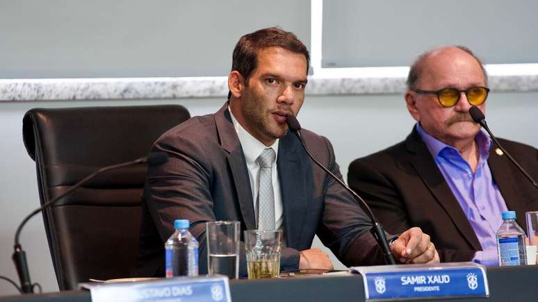 Samir Xaud, presidente da CBF, se posiciona sobre plano da Fifa &ndash;