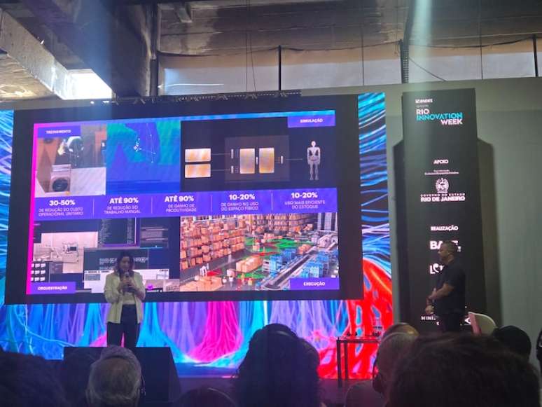 Renate Fuchs, diretora executiva na Accenture, no Rio Innovation Week 2026