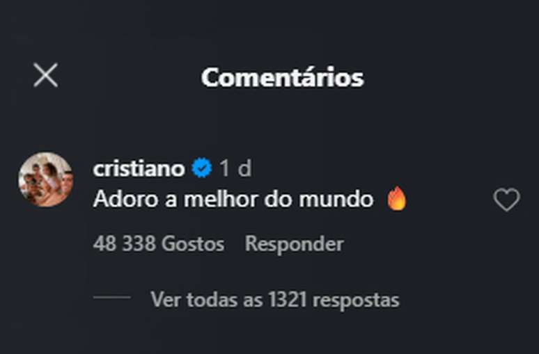 CR7 defendeu publicamente Georgina &ndash;