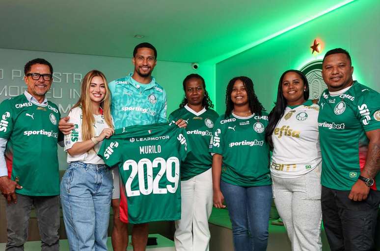 Murilo &eacute; uma das refer&ecirc;ncias no sistema defensivo do Palmeiras &ndash;