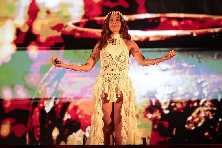 Anitta no show Equilibrivm em Porto Alegre 