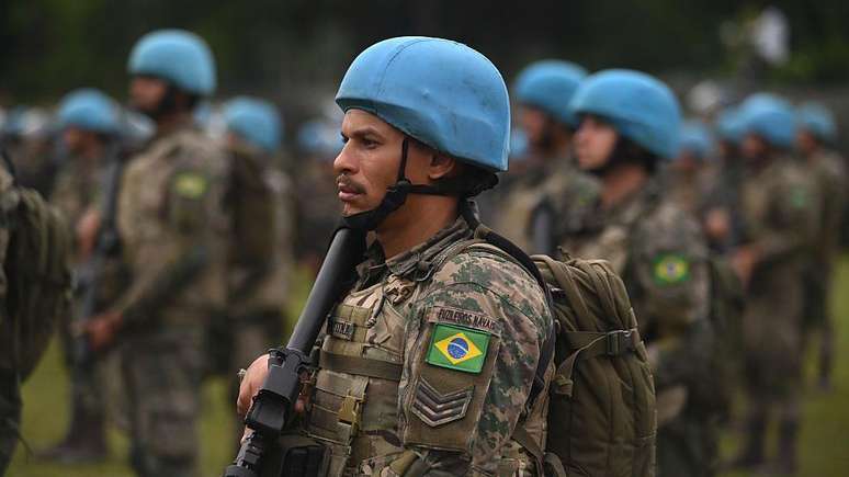 Treinamento militar em maio de 2026 no Rio de Janeiro