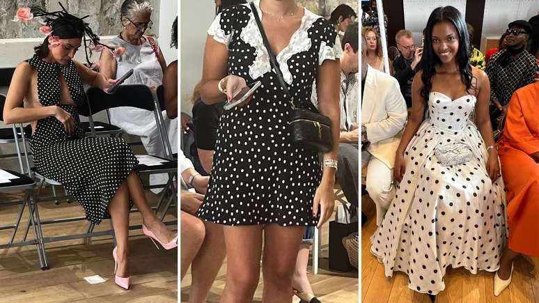 Estampas de po&aacute;s nos desfiles de Paris 