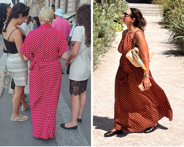 Estampas de p&oacute;as no ver&atilde;o de Paris 