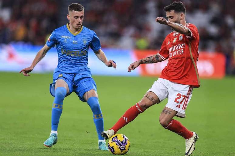 Rafa Silva em campo pelo Benfica &ndash;
