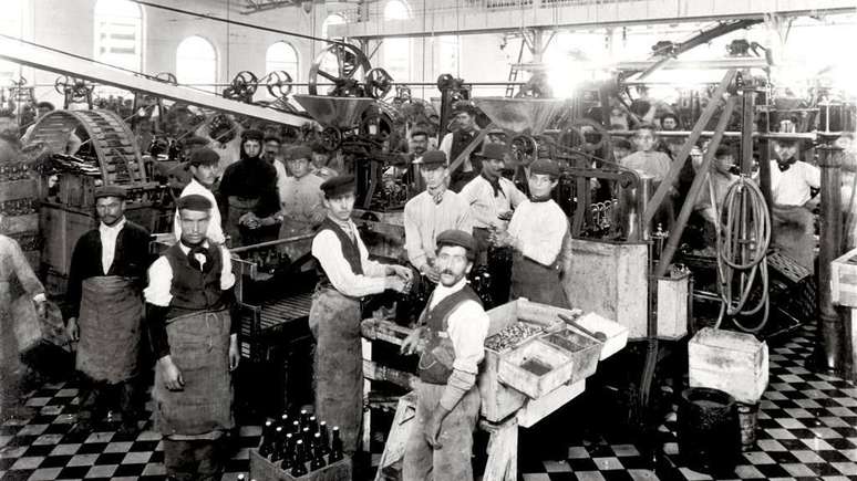 Cervejaria de Buenos Aires em 1910