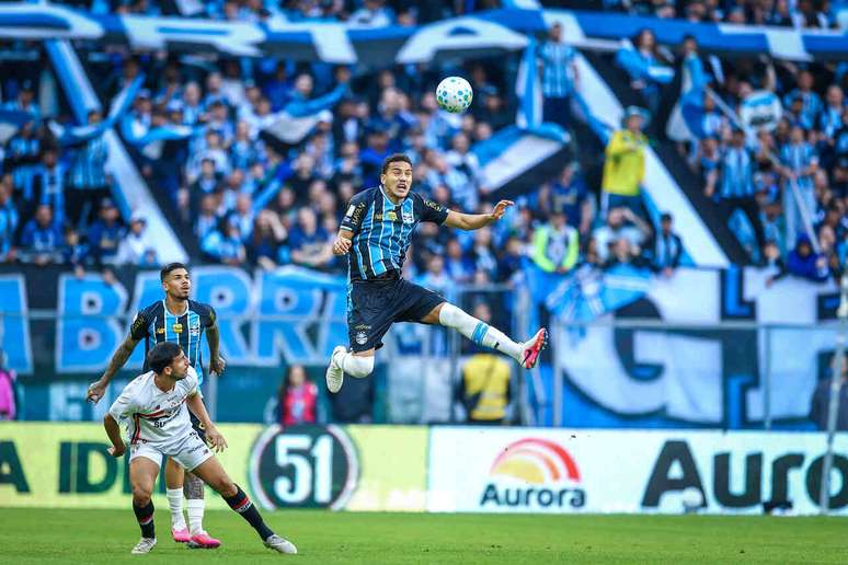 Gr&ecirc;mio e S&atilde;o Paulo mediram for&ccedil;as na Arena, em Porto Alegre &ndash;