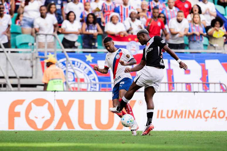 Bahia e Vasco fizeram um confronto equilibrado pelo Campeonato Brasileiro &ndash;