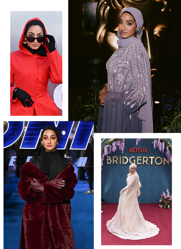 Zainab Jiwa compareceu &agrave; estreia europeia de 'O Diabo Veste Prada 2', da 20th Century Studios, &agrave; festa dos indicados ao BAFTA, &agrave; 3&ordf; temporada de Bridgerton e a Sonic: O Filme 3.