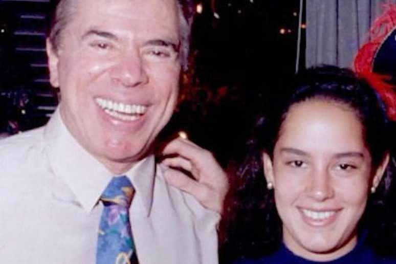 Silvio Santos e sua filha, Silvia Abravanel