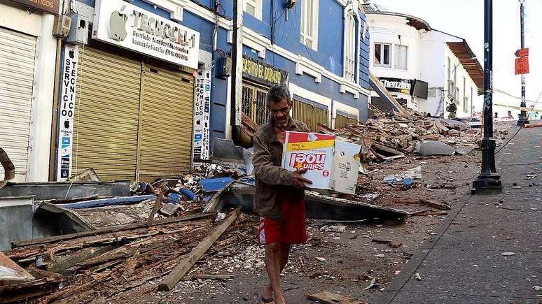 Na cidade de Arm&ecirc;nia, autoridades relataram a morte de v&aacute;rias pessoas