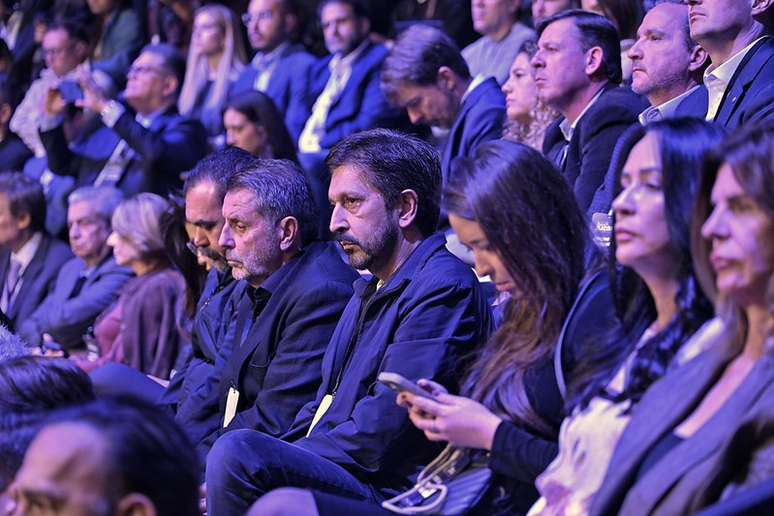 Prefeito de S&atilde;o Paulo, Ricardo Nunes acompanhou o debate entre Fernando Haddad e Tarc&iacute;sio de Freitas, postulantes ao governo de S&atilde;o Paulo
