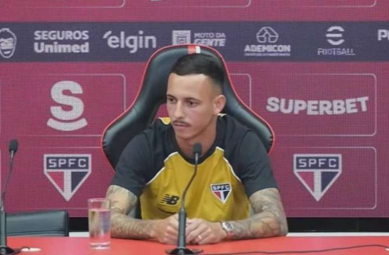 Iago Borduchi já vem treinando no São Paulo –