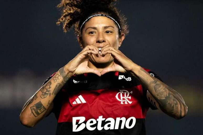Cristiane volta a comandar o ataque do Flamengo.&nbsp;