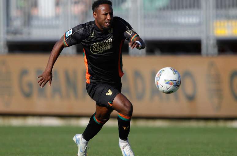 John Yeboah foi um dos destaques do Venezia, da It&aacute;lia, na segunda divis&atilde;o &ndash;