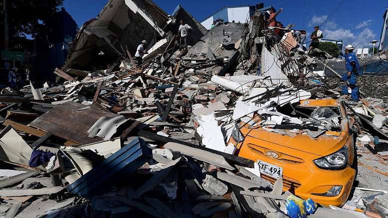 Detritos soterraram casas em &aacute;reas como Pereira