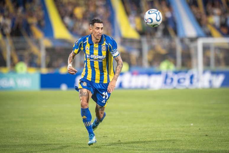 Di Maria &eacute; o principal destaque do Rosario Central, da Argentina &ndash;
