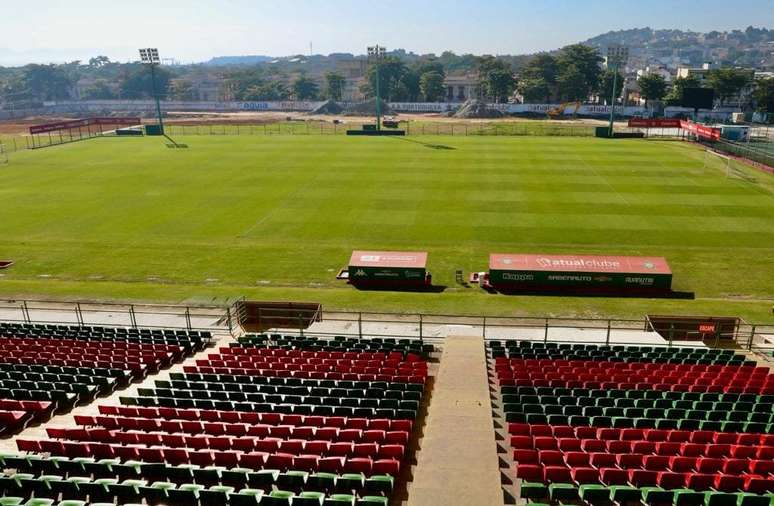 Est&aacute;dio Luso-Brasileiro, da Portuguesa (RJ) ficou em &uacute;ltimo lugar do ranking &ndash; Beth Santos/Prefeitura do Rio