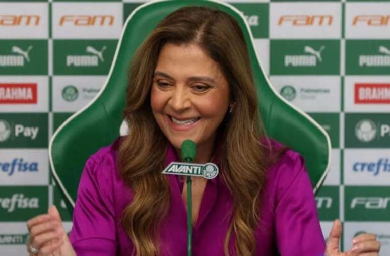 Leila Pereira &eacute; a presidenta do Palmeiras e dona de uma institui&ccedil;&atilde;o financeira