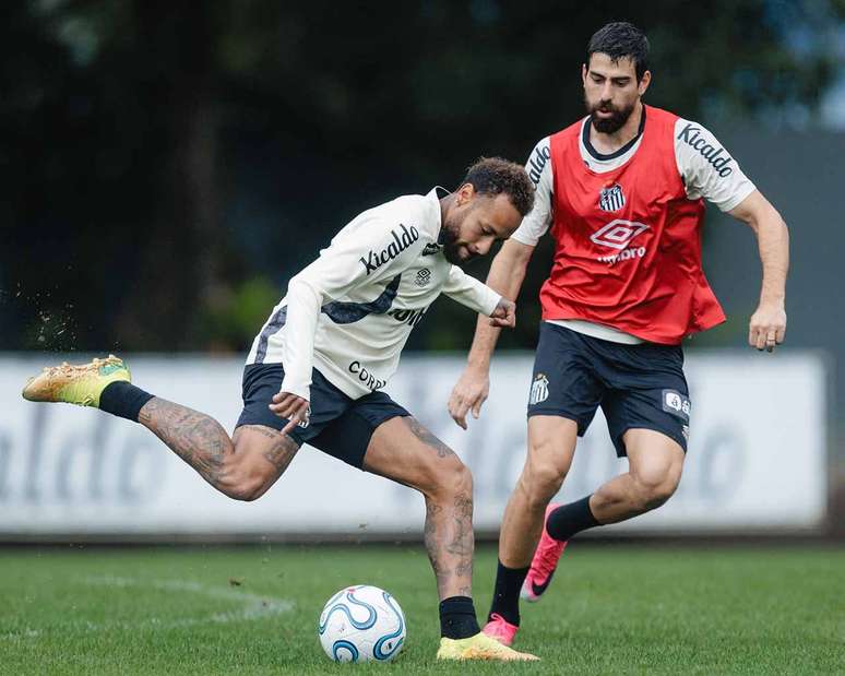 Treino do Santos no CT Rei Pel&eacute;&nbsp; &ndash;