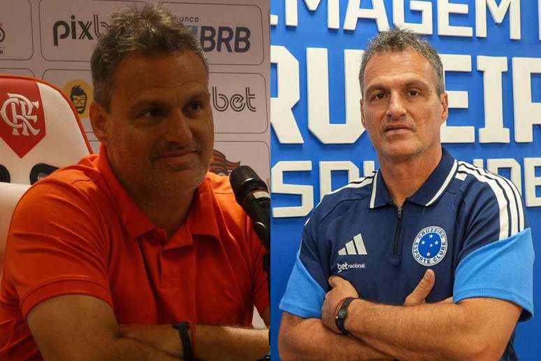 Outro lado da moeda: Bruno Spindel trabalhou por 12 anos no Flamengo &ndash; Fotos: Lucas Bayer / Jogada10 e Divulga&ccedil;&atilde;o / Cruzeiro