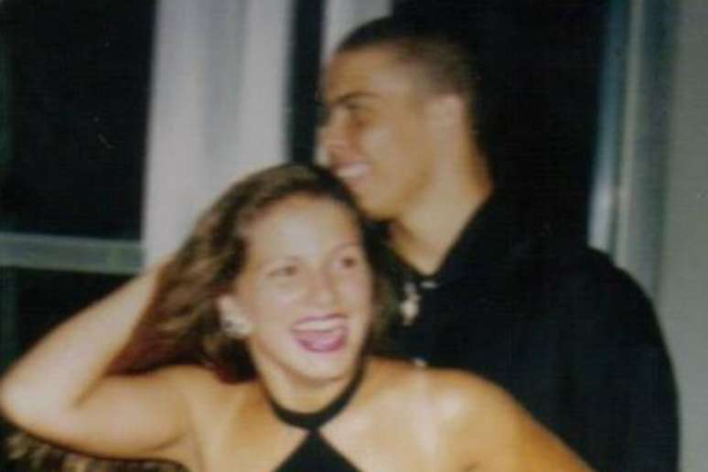 Ronaldo e Viviane Brunieri durante o relacionamento