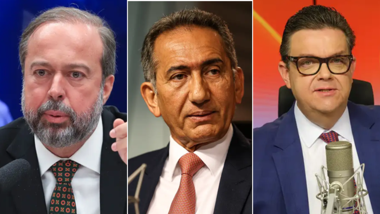 Alexandre Silveira, Waldez G&oacute;es e Wolney Queiroz